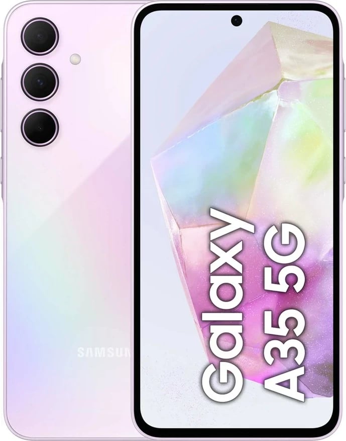 Celular Samsung Galaxy A35 5G, 6.6", 6 GB RAM, 128 GB, Lilac