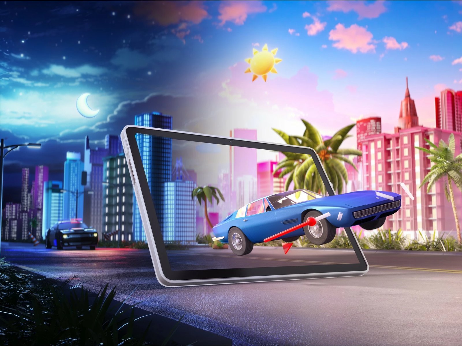 Tablet Lenovo Tab TB311XU 4GB 128GB LTE, Luna Grey me mbështjellës
