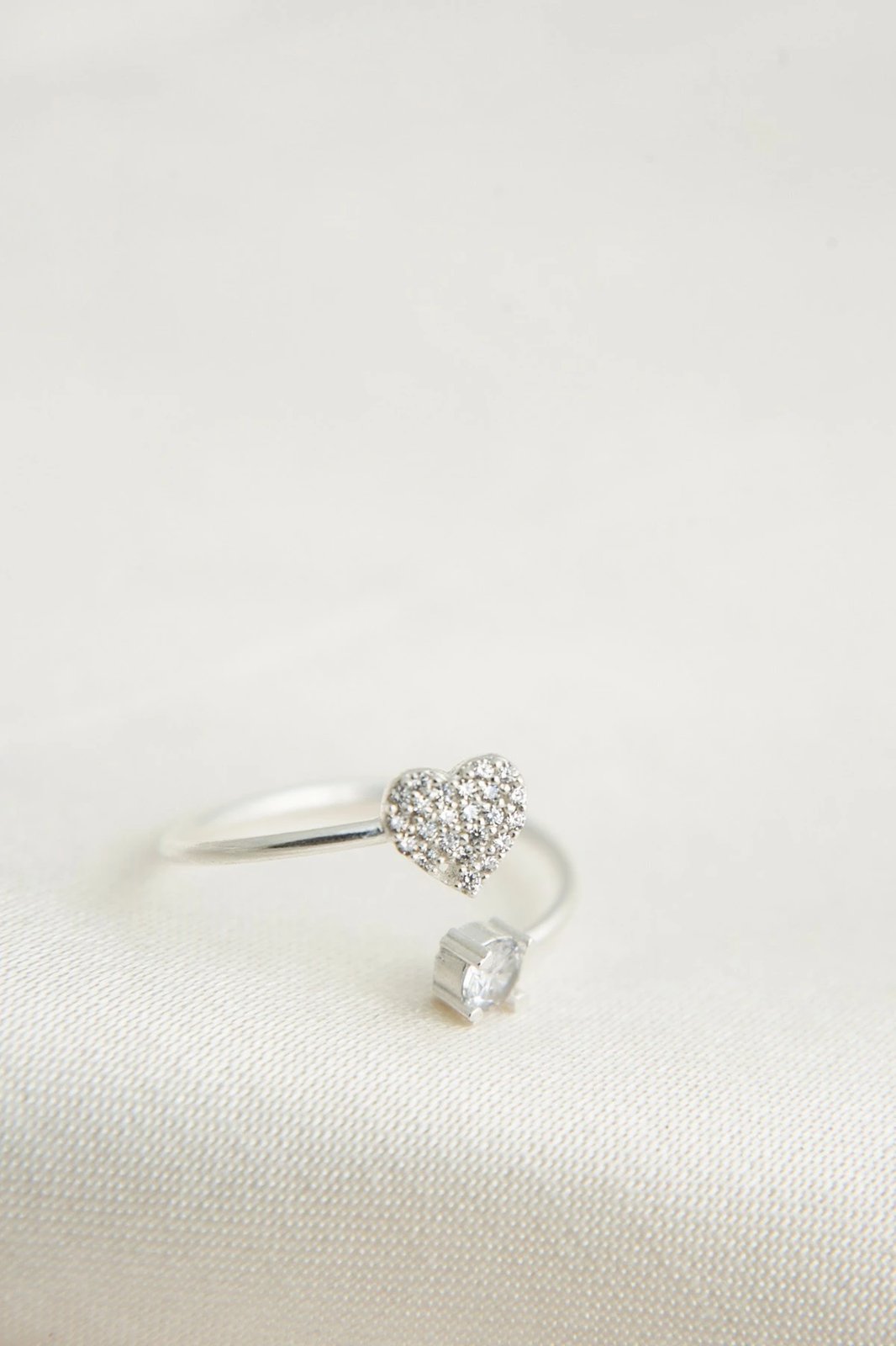 Unazë argjendi Elika, e argjendtë, FA182542