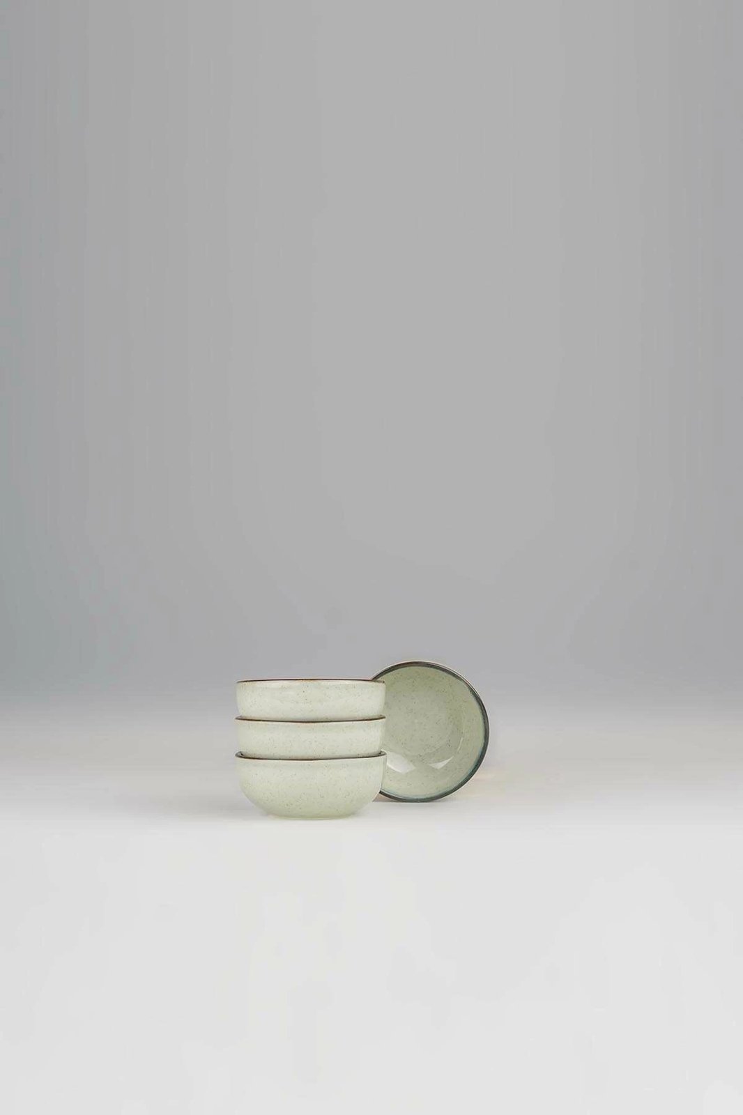 Set tasash porcelani (4 copë), ngjyrë e gjelbër, Hermia, NPMUL08KSS4880795