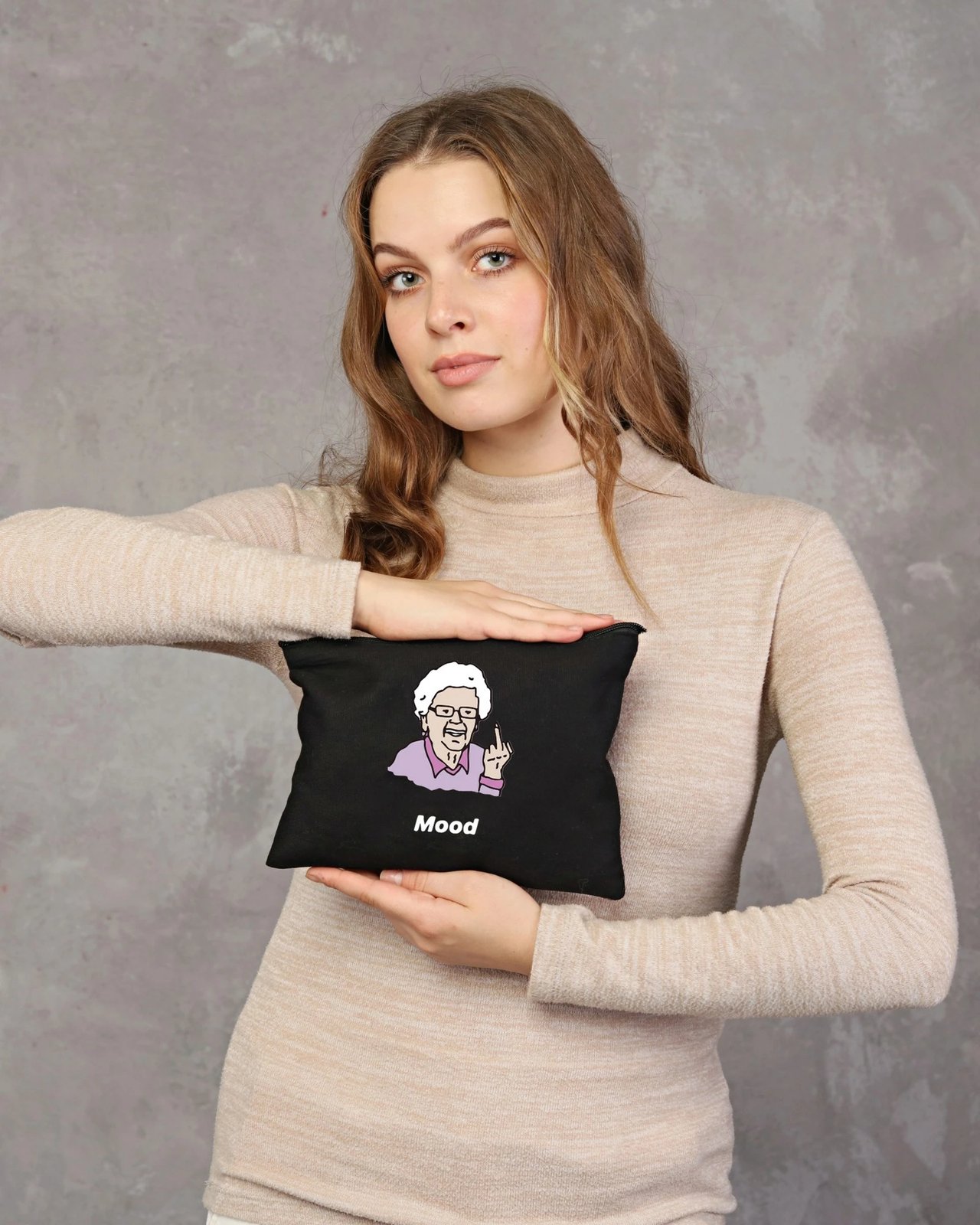 Çantë make-up Zoozie Bags, 1733, ngjyrë e zezë, 25x18cm