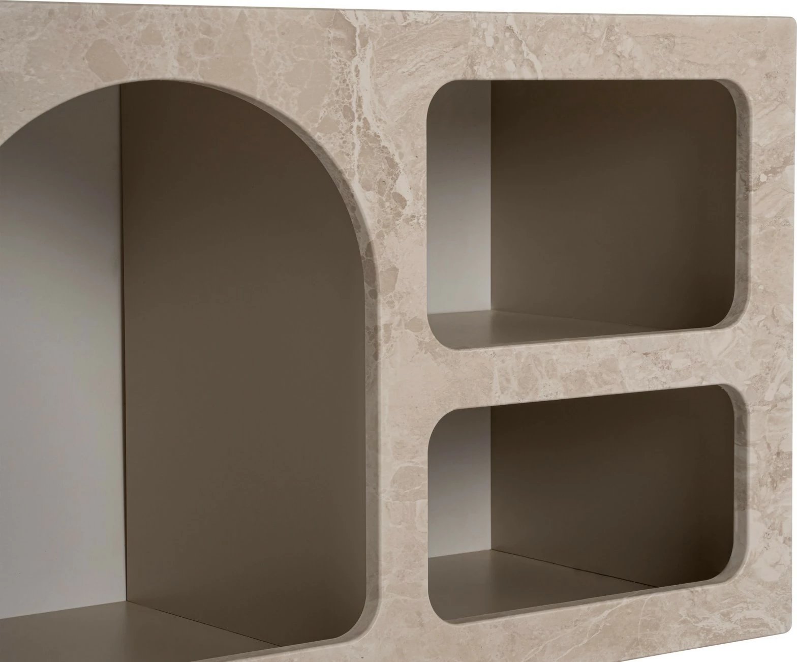 Konsol Nordure, Ferlis, travertin