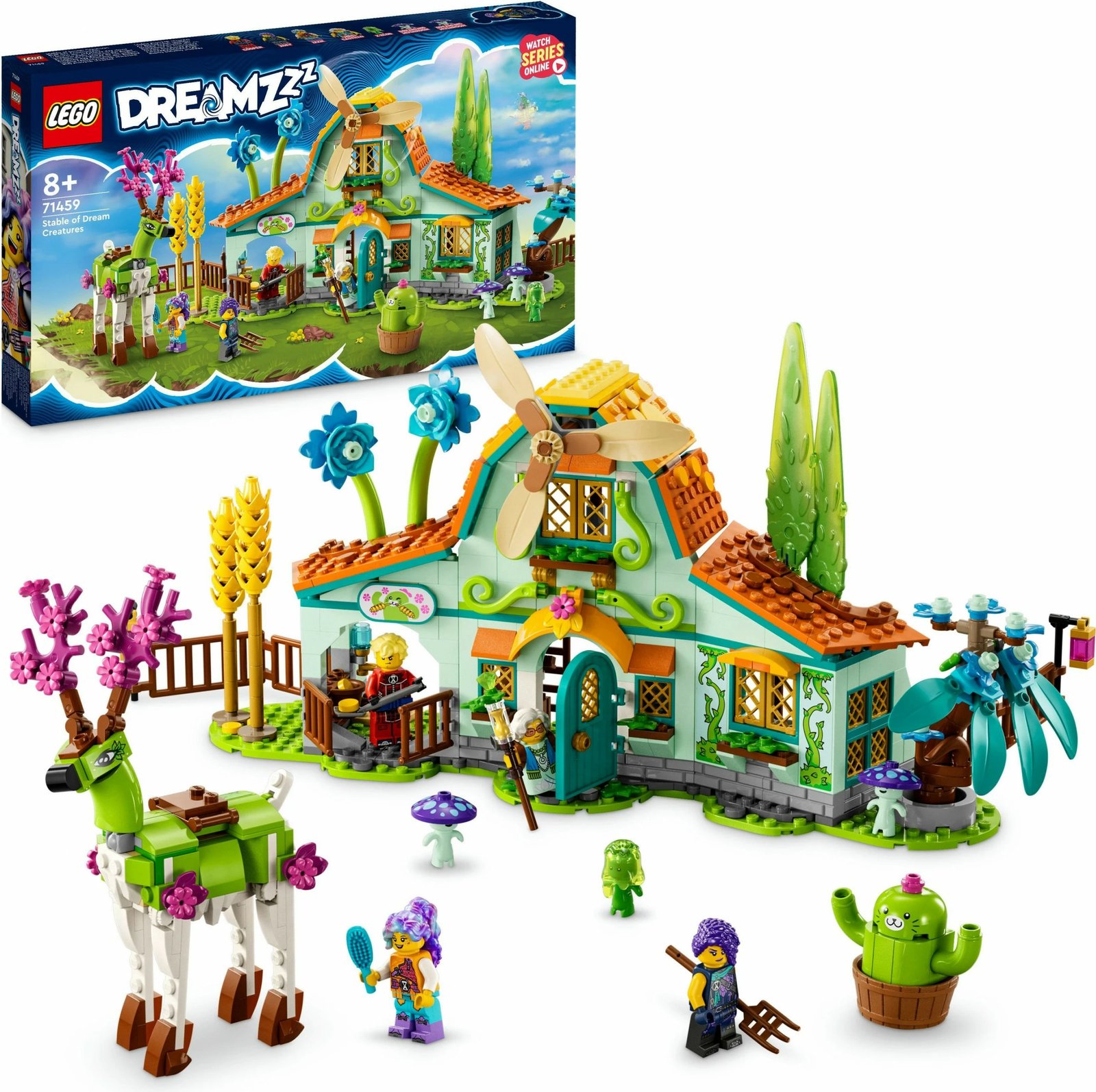 Set ndërtimi LEGO Stable of Dream Creatures, 681 pjesë, shumëngjyrësh Set ndërtimi LEGO Stable of Dream Creatures, 681 pjesë, shumëngjyrësh