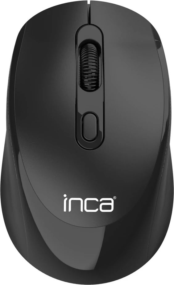 Set tastaturë dhe maus Inca IWS-519, USB-C/A, dizajn ergonomik, e zezë