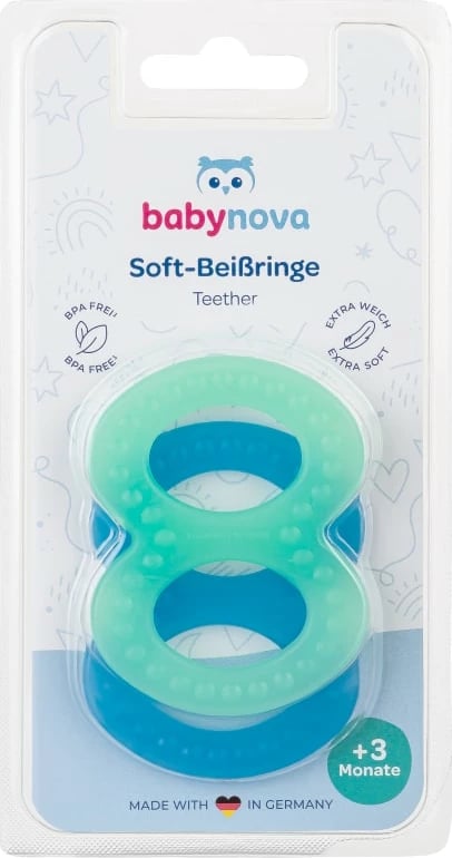 Goma për dhëmbë Baby Nova, 2 copë