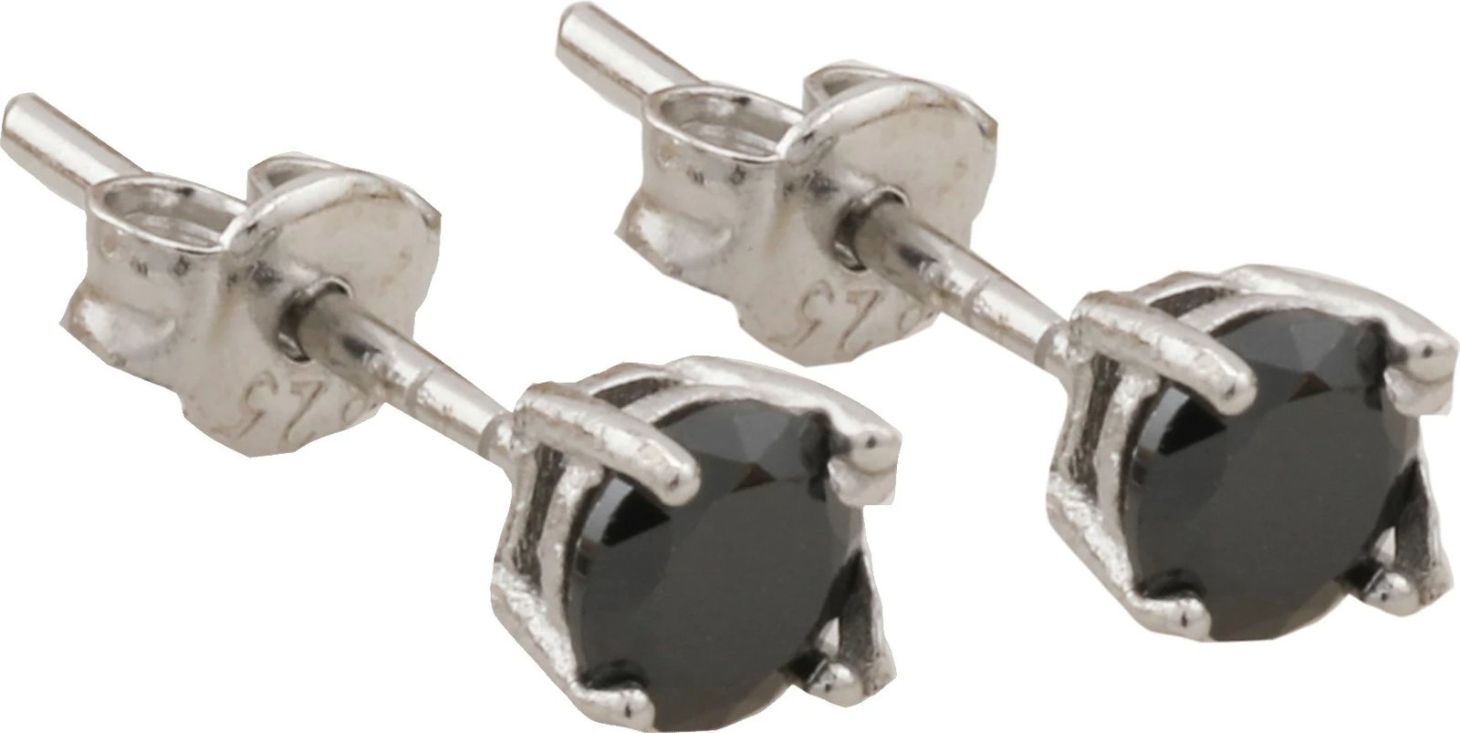 Vathë argjendi Jumeon, ngjyrë argjendi dhe e zezë, 10876SYH