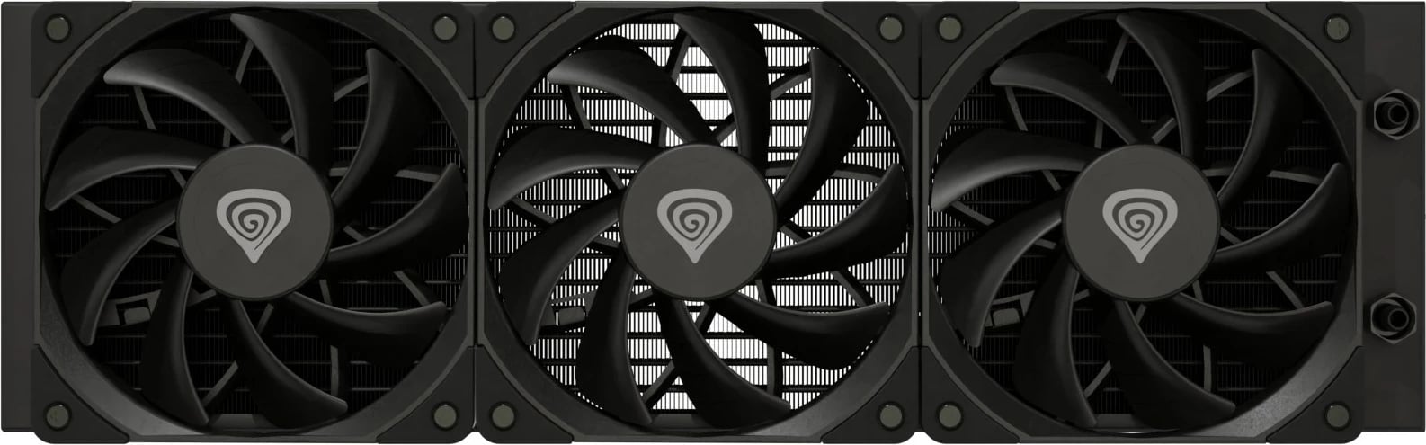 Kasë ftohëse me ujë GENESIS NLG-2320, 3 ventilatorë, e zezë