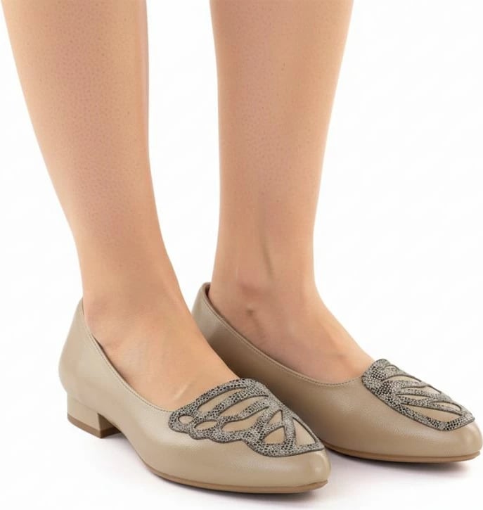 Këpucë femra M. Daszyński SA201A-2, bezhë