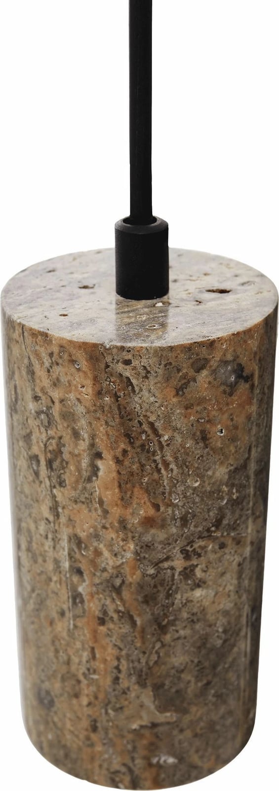 Llambë tavani Opviq, ngjyrë argjendi, travertinë