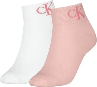 Çorape Calvin Klein Jeans femra, rozë