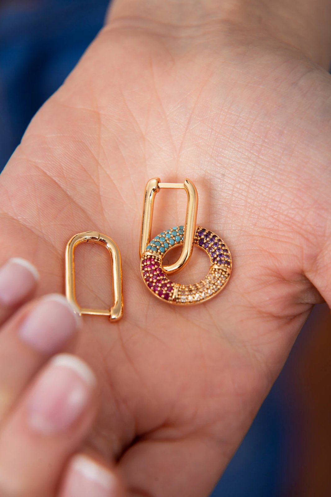 Vathë metalik Elika, shumëngjyrësh, CKP9246