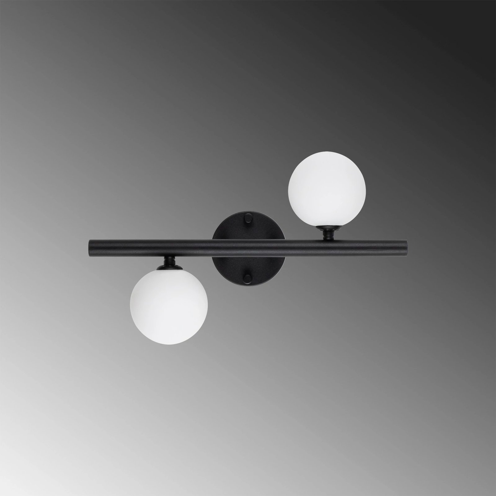 Llambë muri Opviq, Domino - 11038, e zezë dhe e bardhë