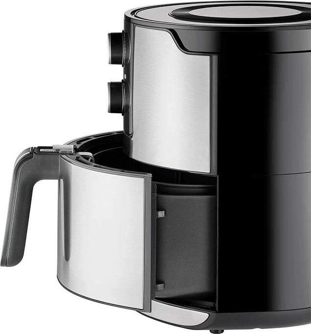 Fritezë me ajër të nxehtë UNOLD 58655, 5L, 1kg, 80-200°C, e zezë