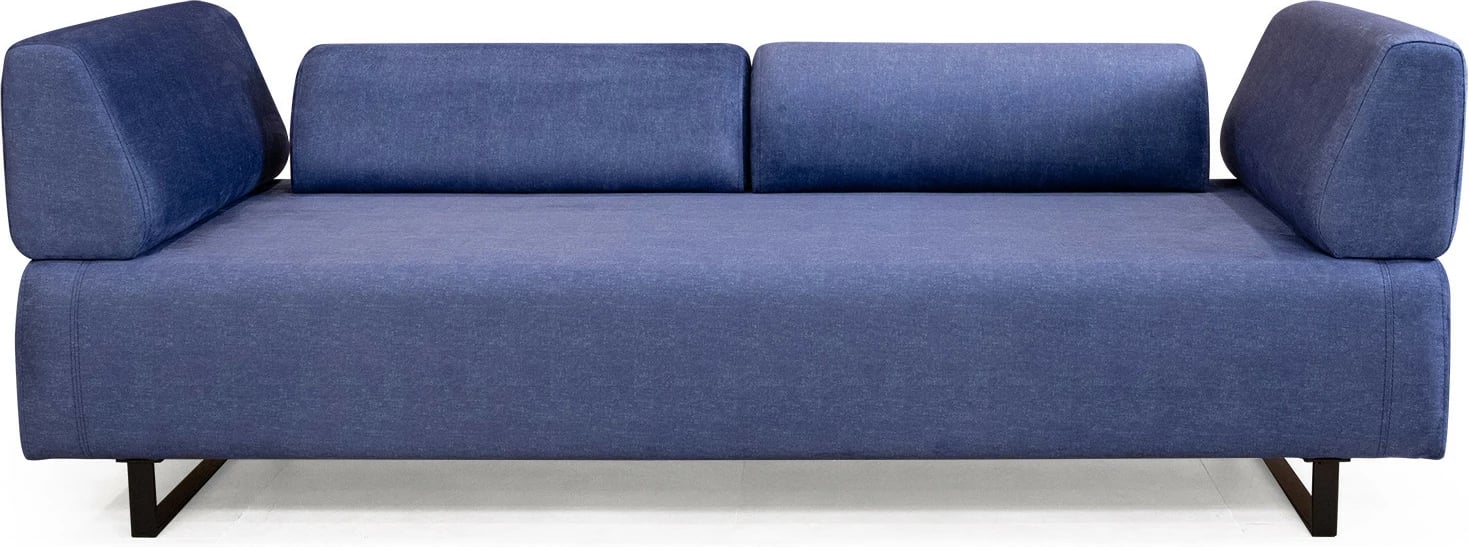 Divan-krevat treshe Infinity, ngjyrë kaltër