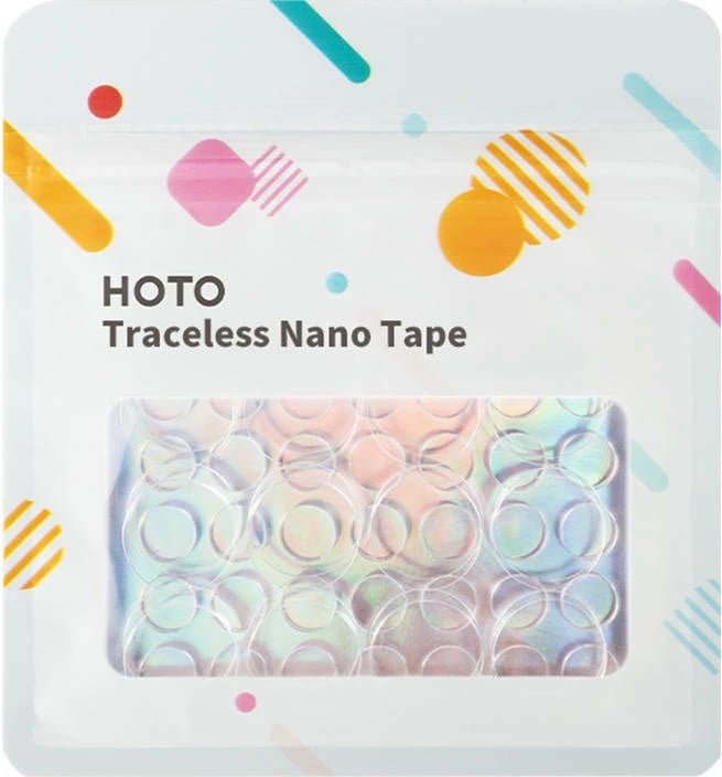 Set ngjitës nano pa gjurmë HOTO QWNMJD002, 81 copë, transparent