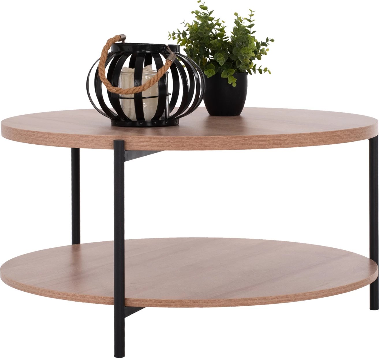 Tavolinë dhomë ndenje MATTEO 2 nivele rrethore FH8753.11 Φ75x40,5Hcm Tavolinë dhomë ndenje MATTEO 2 nivele rrethore FH8753.11 Φ75x40,5Hcm