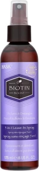 Spray për flokë HASK Biotin Boost 5 in 1 unisex 177ml