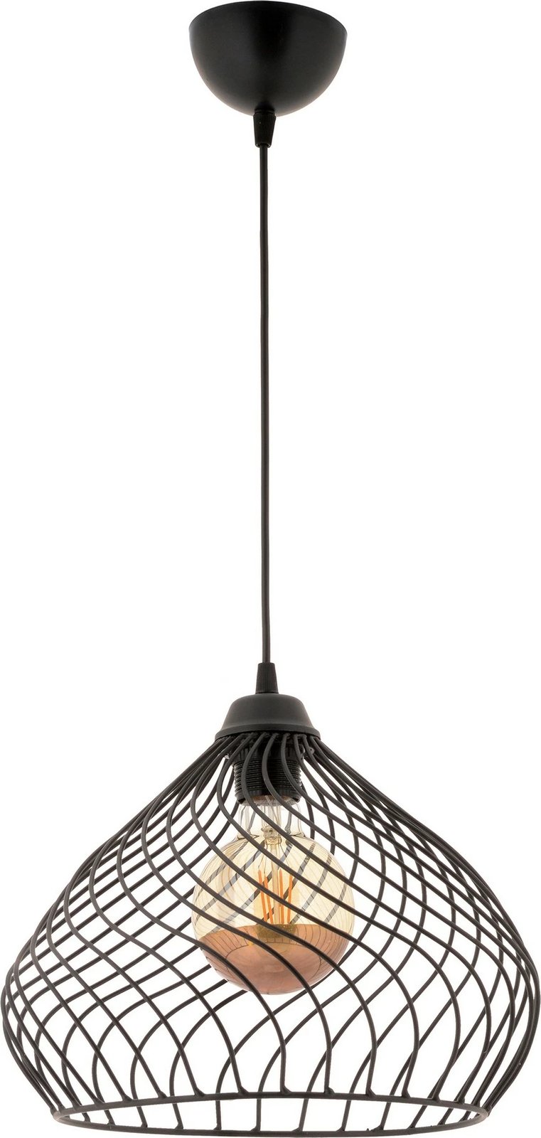 Llambë tavani Opviq Mongo, e zezë Llambë tavani Opviq Mongo, e zezë