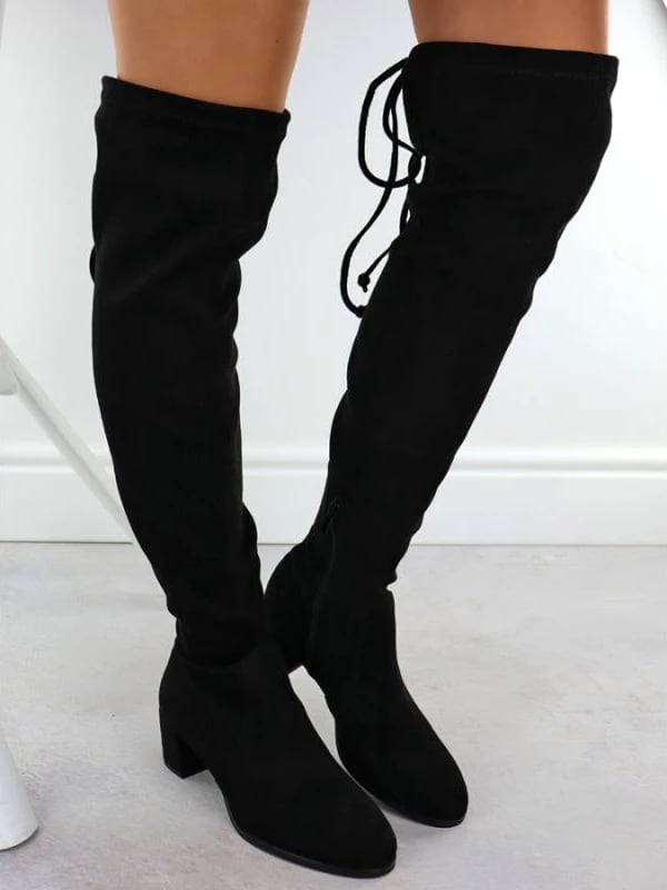 Çizme femrash Sergio Leone KZ25413, të zeza