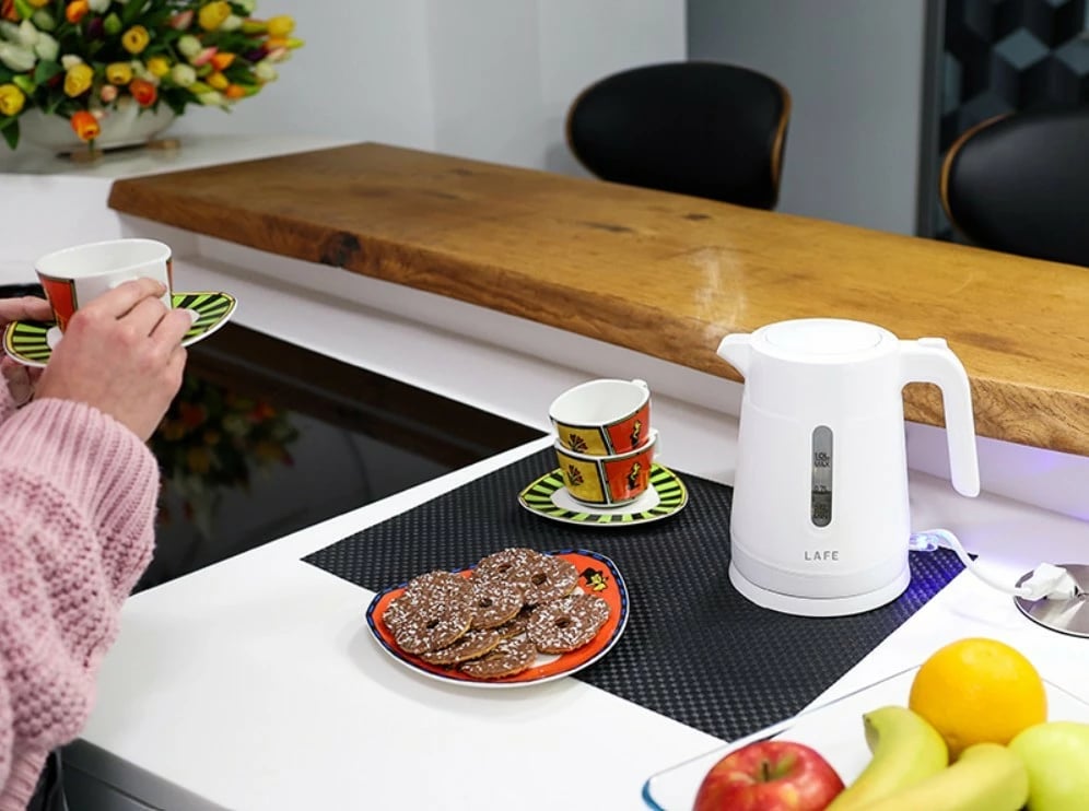 Zjerrës uji elektrik, Lafe, Essential S LAFCZA47544, 1 L, 1500 W, plastikë, i bardhë