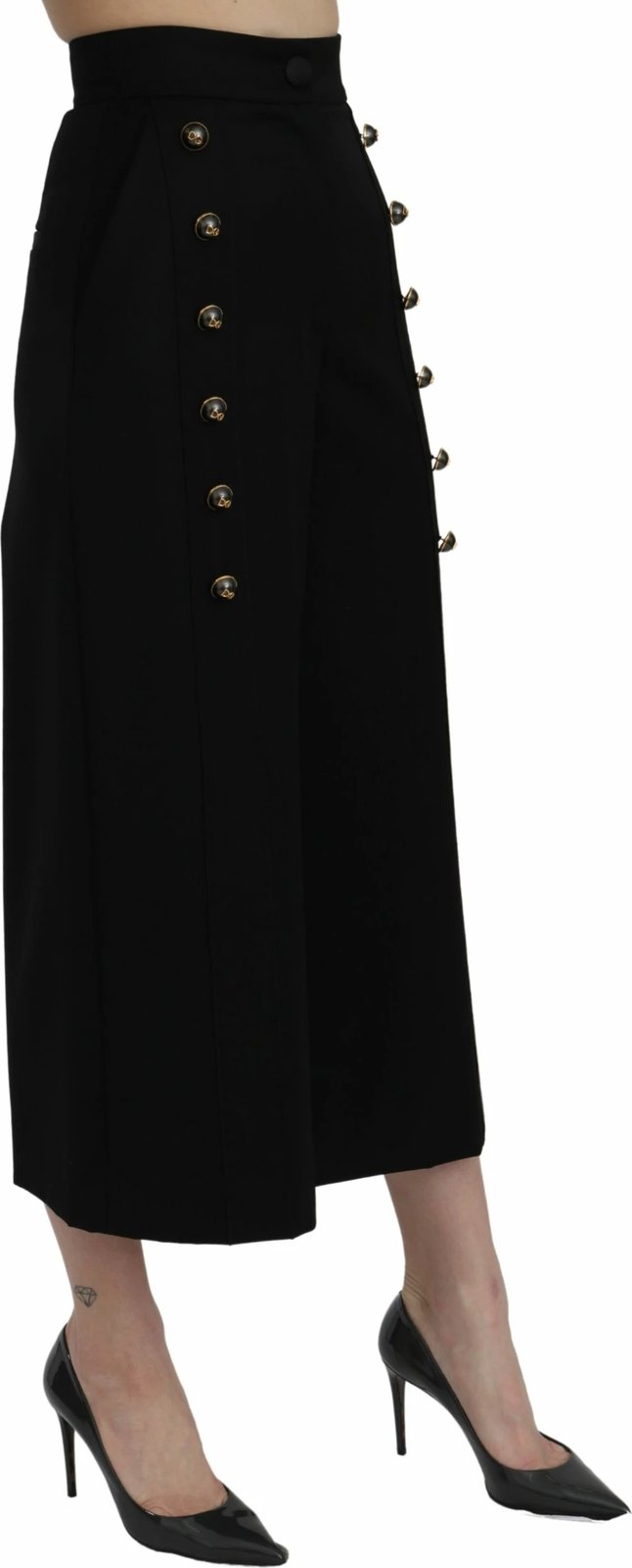 Pantallona për femra Dolce & Gabbana, të zeza