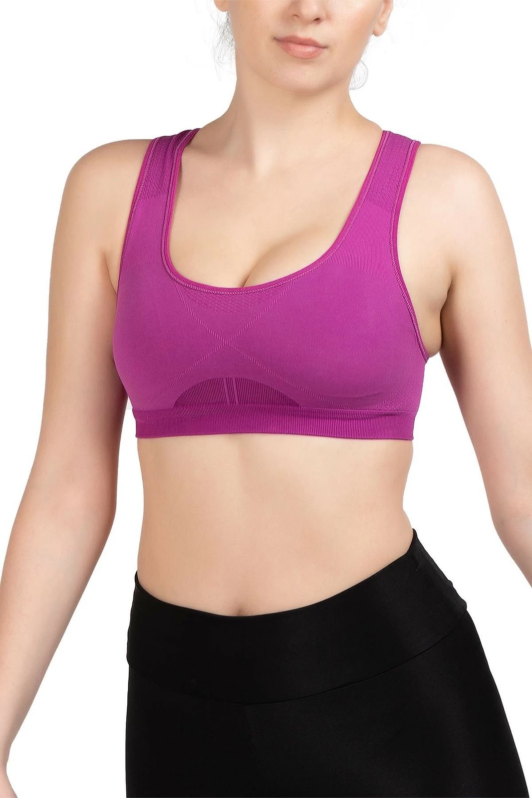 Bra sportiv Jumeon, magenta, 001-001386