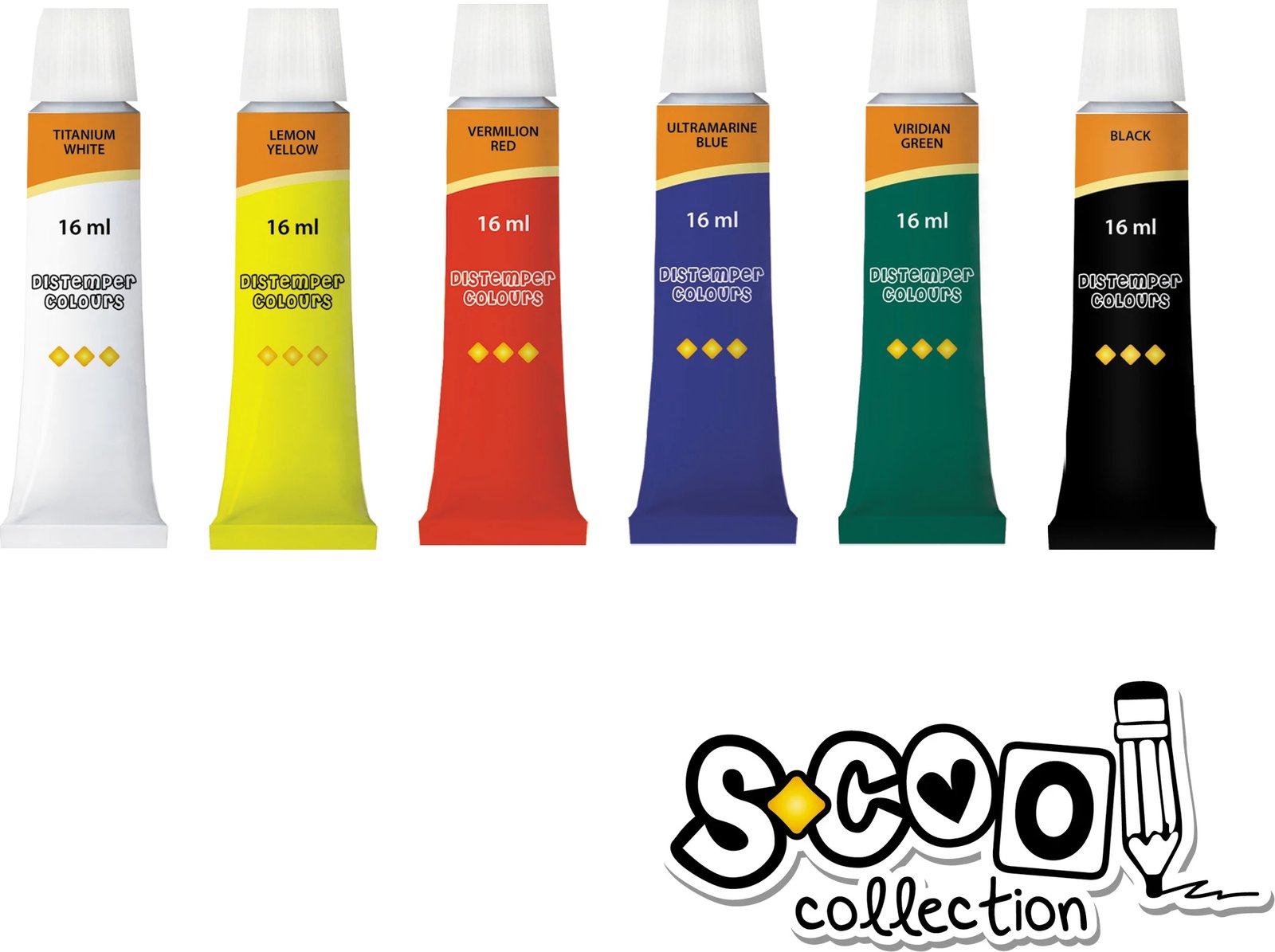 OSH TEMPERA 6X16ML SC969