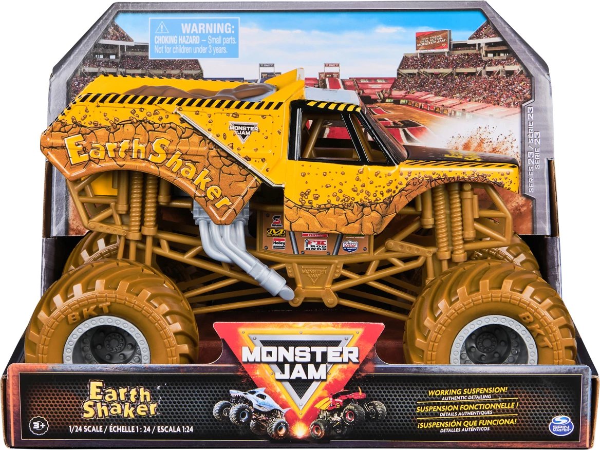 Monster Jam 1:24 Earth Shaker Monster Truck