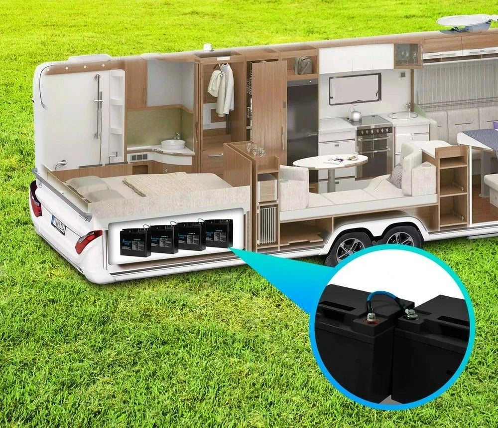 Bateri LiFePO4 Extralink EX.30424, 24Ah, 12.8V, e zezë Bateri LiFePO4 Extralink EX.30424, 24Ah, 12.8V, e zezë