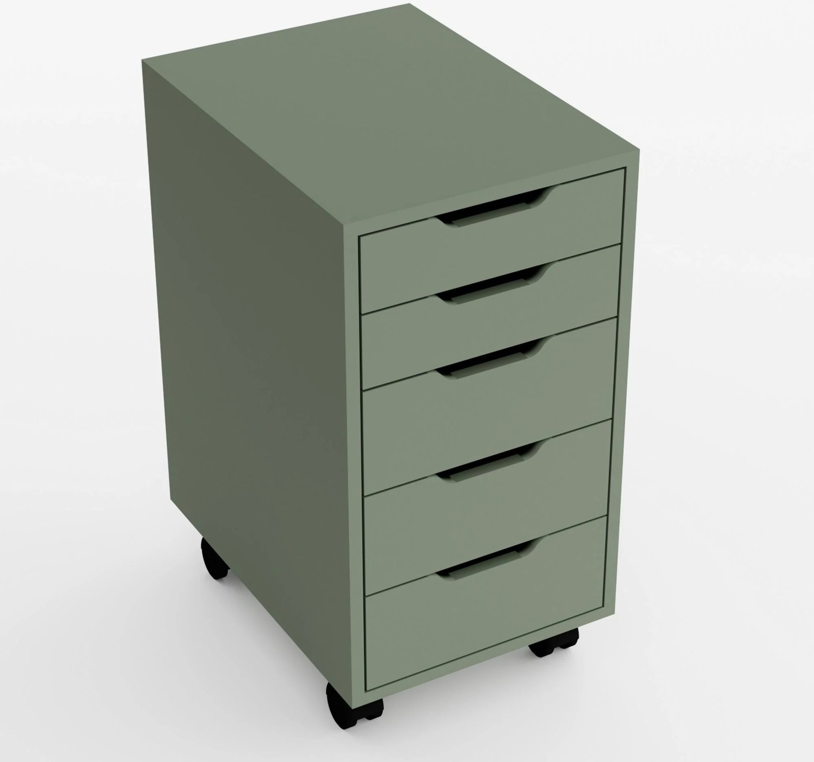 Komodë shumëpërdorimëshe, ngjyrë e gjelbër, Skye Decor Caisson 1600-78