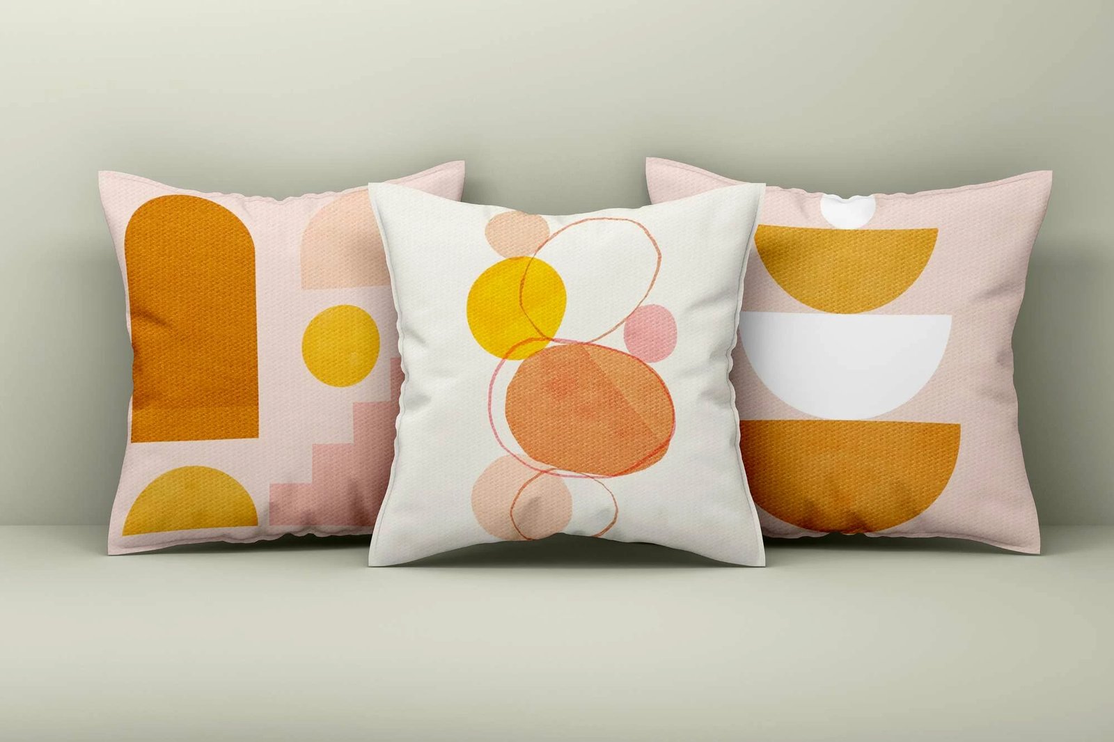 Set mbulesash për jastëkë (3 copë), dizajn Aberto, Asr_plw25 - 34