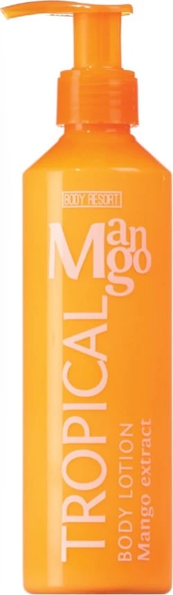 Losion trupi për femra Body Resort Orange Body Lotion me ekstrakt mangoje, 250ml
