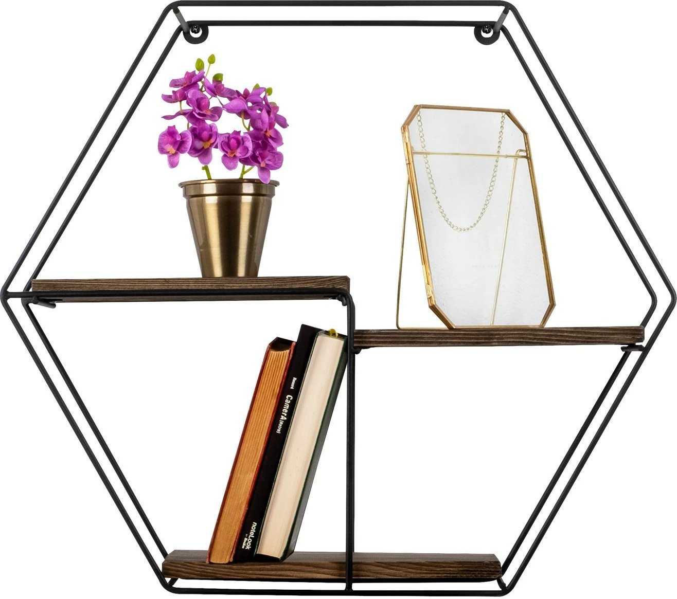 Raft muri Hanah Home, Narcissus, ngjyrë e zezë dhe arre