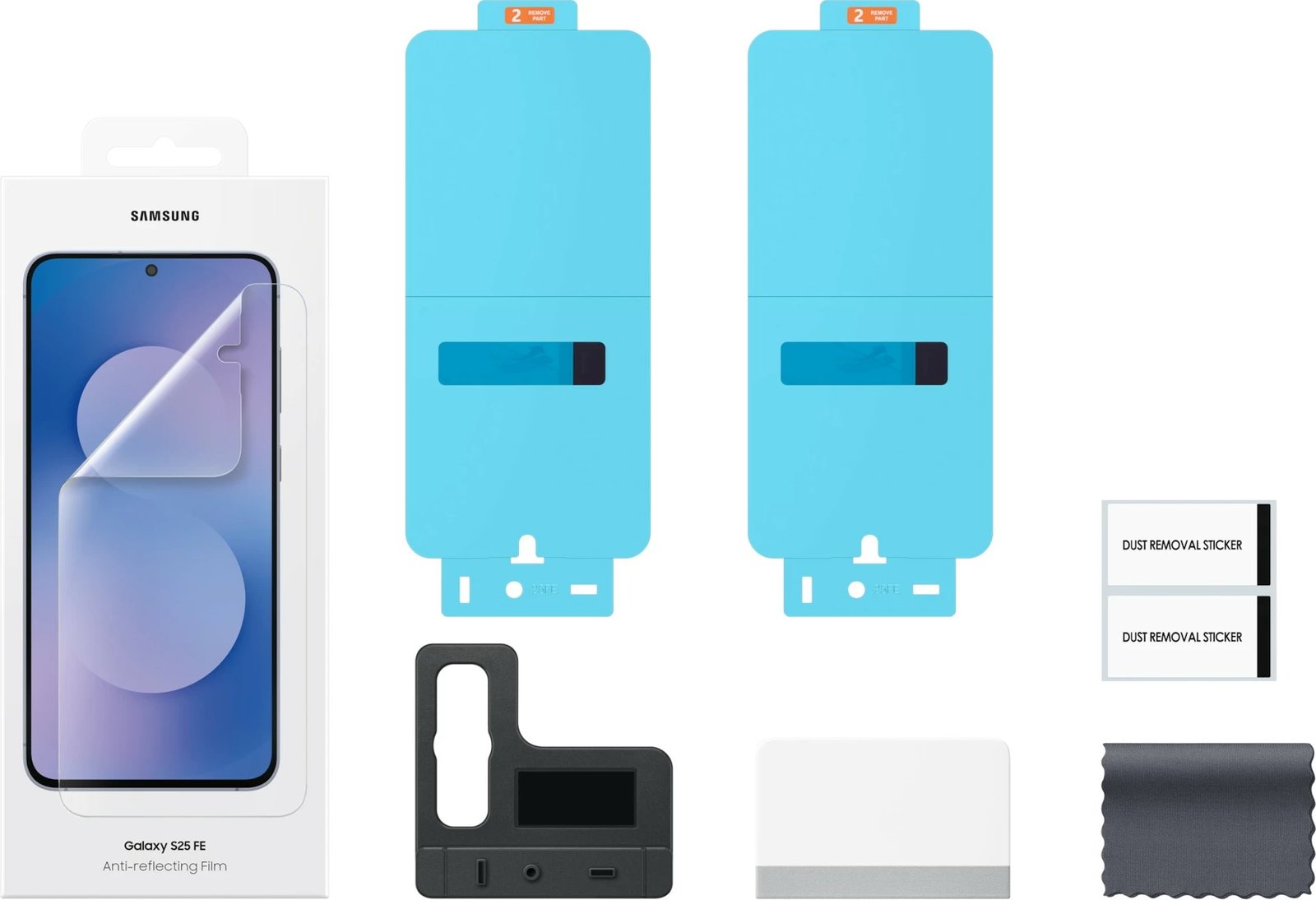 Folie mbrojtëse anti-reflekt Samsung Galaxy S25 FE, transparente