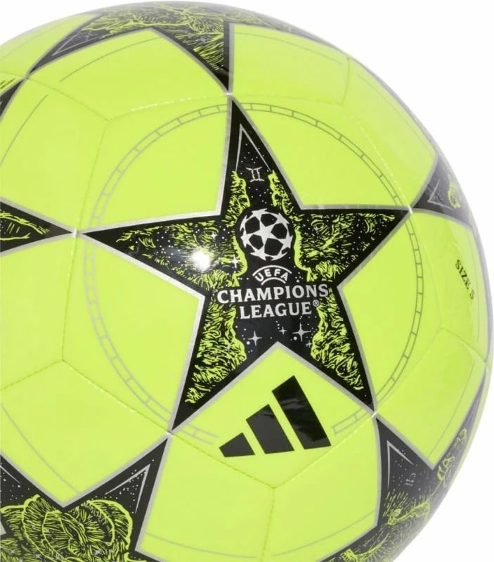 Top futbolli adidas, zi e verdhë