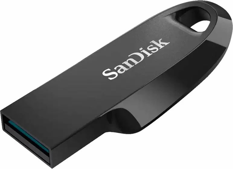 USB 3.2 SanDisk 32GB, 100MB/s, e zezë