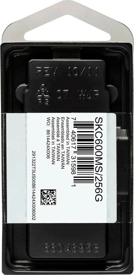 SSD Kingston SKC600 mSATA 256GB, i zi