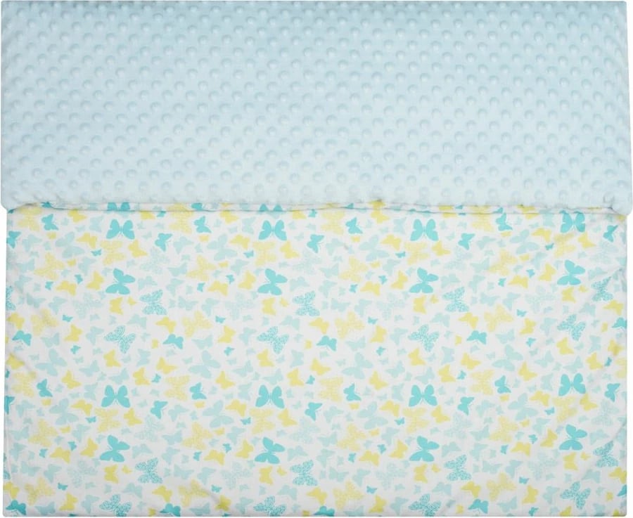 Batanije bebe me mbushje, New Baby, 80x102 cm, blu