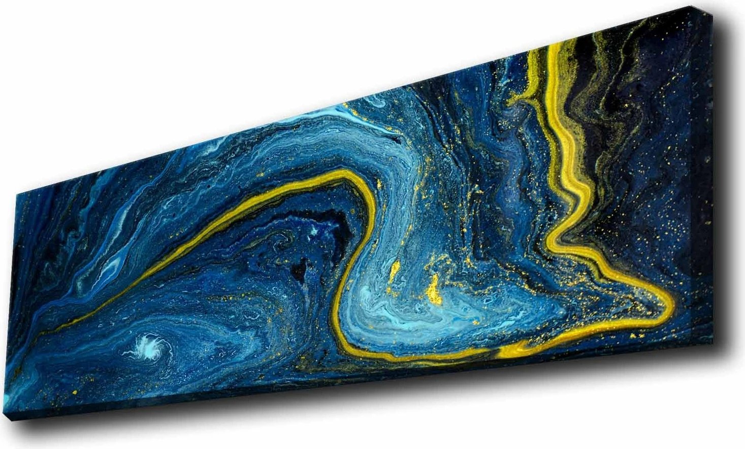 Pikturë dekorative me drita LED, shumëngjyrëshe, 30x90cm