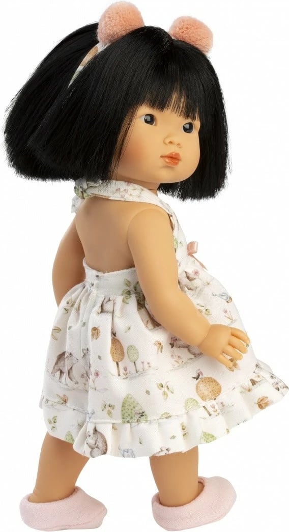 Kukull, Llorens, Lu 28040, 28 cm, vinyl, me lëvizje të krahëve/këmbëve/kokës, set veshjesh 4 pjesë