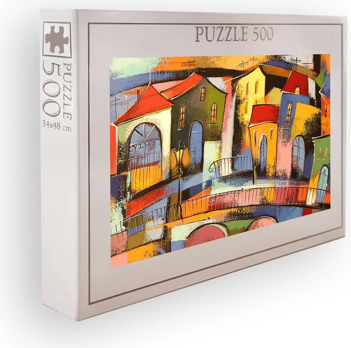 Puzzle 500 copa, Evila Originals, shumëngjyrësh, PZL_0131_500 Puzzle 500 copa, Evila Originals, shumëngjyrësh, PZL_0131_500