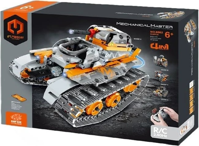 Set blloqe ndërtimi IM.MASTER RC, 4-në-1, 552 pjesë