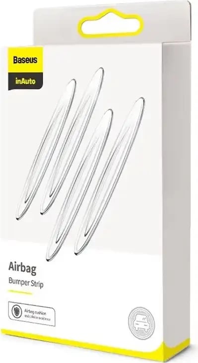 Mbrojtëse dyersh Baseus Airbag Bumper Strip CRFZT-A02, Transparent, set 4 copë