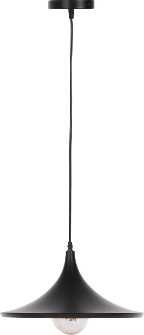 Llambë varëse tavani, alumini, ngjyrë e zezë dhe ari, FH4133, Φ36x112H cm Llambë varëse tavani, alumini, ngjyrë e zezë dhe ari, FH4133, Φ36x112H cm