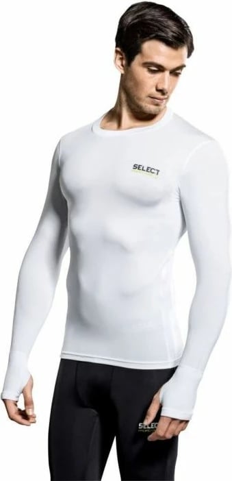 Maicë termoaktive për meshkuj Select, e bardhë