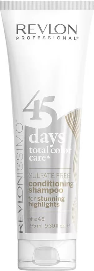 Shampon dhe balsam për femra Revlon Professional Revlonissimo 45 Days Conditioning Shampoo and Color-Enhancing Conditioner Stunning Highlights, 275ml