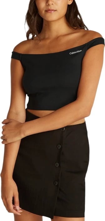 Top Calvin Klein Jeans femra, e zezë