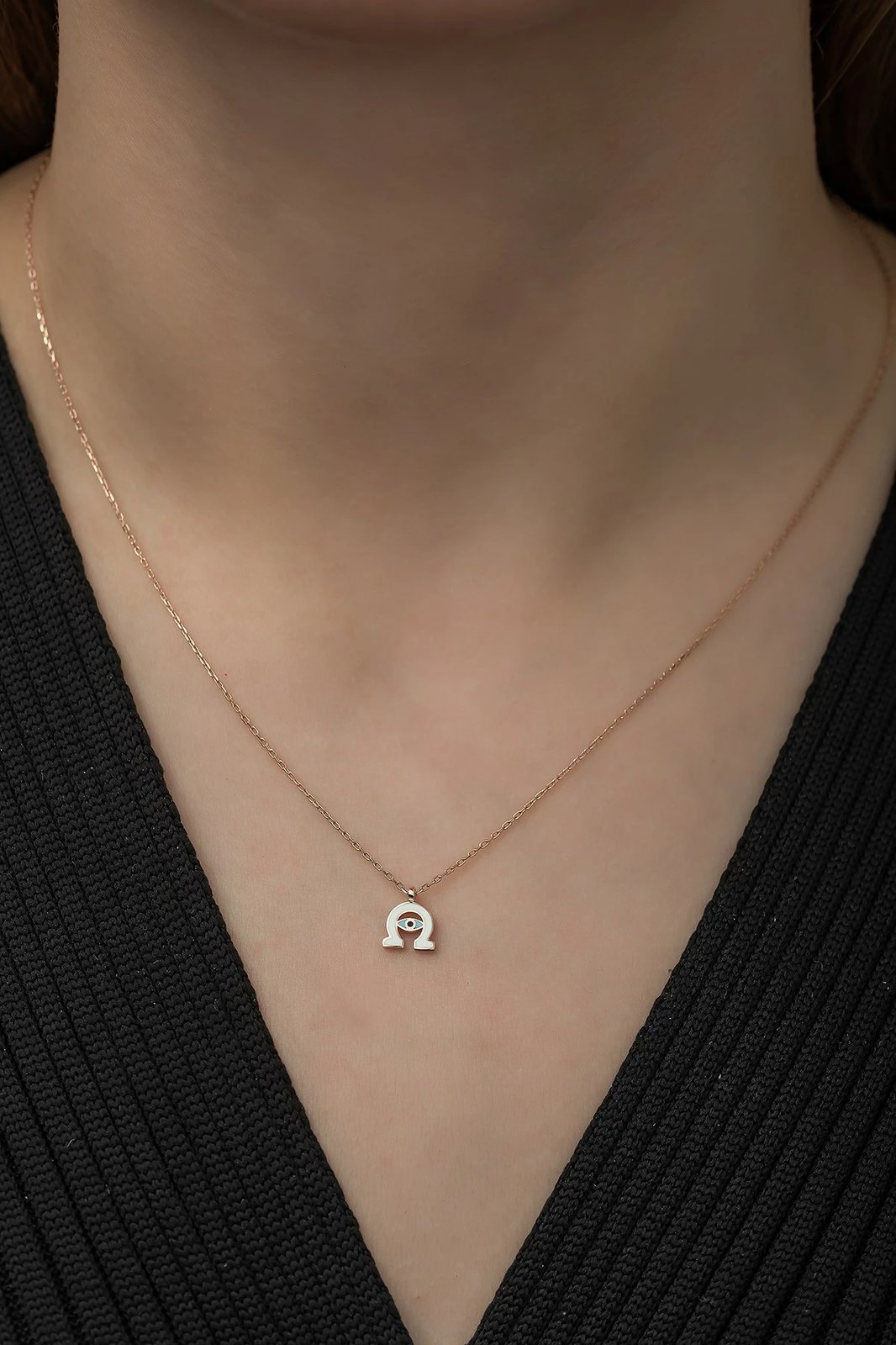 Qafore argjendi Jumeon, TRDYL966, ngjyrë rozë e bardhë