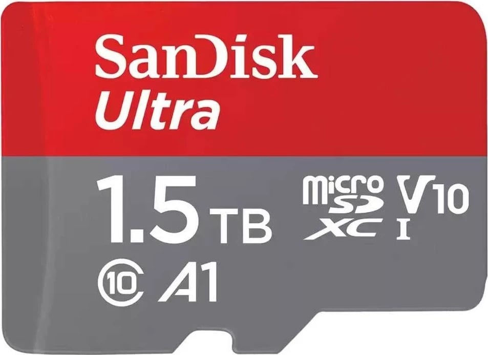 Kartelë memorie SanDisk Ultra microSDXC 1.5TB Android 150MB/s A1 UHS-I + Adapter Kartelë memorie SanDisk Ultra microSDXC 1.5TB Android 150MB/s A1 UHS-I + Adapter