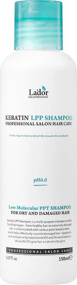Shampon për femra La'dor Keratin LPP Shampoo 150ml Shampon për femra La'dor Keratin LPP Shampoo 150ml